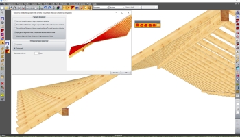 Verktyg för oregelbundna äldre byggnader, t.ex. generator för segeltak med vägg- och nocknivå